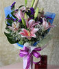 Pink Lily Handbouquet 